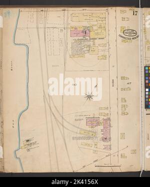 Oshkosh, Wisconsin ... : Corretto novembre 1885 ... Sanborn Map & Publishing Co... Cartografica. Atlanti, Mappe. 1885 - 1887. Lionel Pincus e la Principessa Firyal Map Division. Oshkosh (Wisconsin), assicurazione antincendio , Wisconsin , Oshkosh Foto Stock