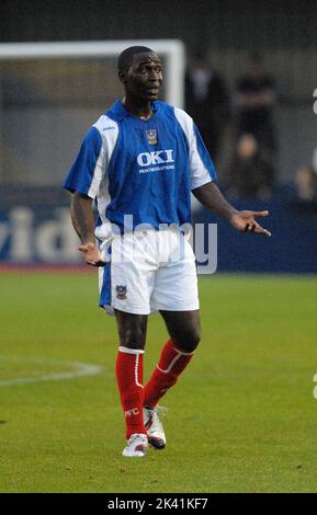 Andy Cole Pic Mike Walker 2006, FC di Portsmouth Foto Stock