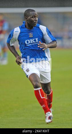 Andy Cole Pic Mike Walker 2006, FC di Portsmouth Foto Stock