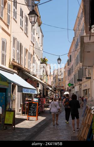 Le Suquet (quartiere vecchio). Cannes. Alpes-Maritimes DIP. Provenza-Alpi-Côte Azzurra. Francia Foto Stock