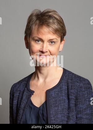 Ritratto ufficiale di Rt Hon Yvette Cooper MP - Sottosegretario di Stato ombra per l'Home Department Foto Stock