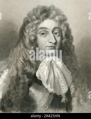 Ritratto del nobile francese Charles-Leopold-Nicolas-Sixte de Lorraine, 1800 ca. Foto Stock