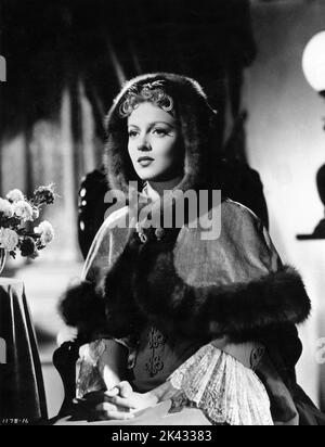 LANA TURNER IN DR. JEKYLL E IL SIG. HYDE 1941 regista / produttore VICTOR FLEMING novella Robert Louis Stevenson Gowns Gilbert Adrian Metro Goldwyn Mayer Foto Stock