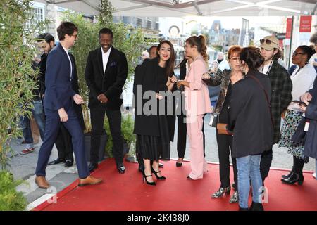 29 settembre 2022, Dinard, Bretagne, Francia: SOFIA ESSAIDI alla cerimonia di apertura del 33rd° Dinard Festival del cinema britannico (Credit Image: © Mickael Chavet/ZUMA Press Wire) Foto Stock