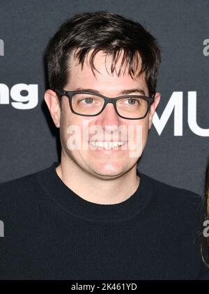 Santa Monica, California. 29th Set, 2022. DaN Perrault partecipa alla proiezione speciale di "My Best Friend's Exorcism" all'Aero Theatre il 29 settembre 2022 a Santa Monica, California. Credit: Jeffrey Mayer/JTM Photos/Media Punch/Alamy Live News Foto Stock