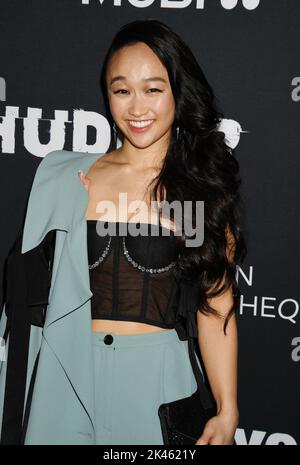 Santa Monica, California. 29th Set, 2022. Cathy Ang partecipa alla proiezione speciale di "My Best Friend's Exorcism" all'Aero Theatre il 29 settembre 2022 a Santa Monica, California. Credit: Jeffrey Mayer/JTM Photos/Media Punch/Alamy Live News Foto Stock