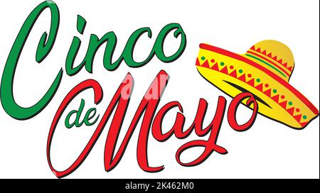 Cinco de Mayo Grafica Illustrazione Vettoriale