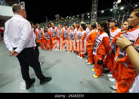 Singapore. 30th Set, 2022. Richard Reid durante il Gran Premio di Singapore della Formula 1 Singapore Airlines 2022, 17th° round del Campionato del mondo FIA di Formula uno 2022 dal 30 settembre al 02 ottobre 2022 sul circuito di Marina Bay Street, a Singapore - Foto: Florent Gooden / DPPI/DPPI/LiveMedia Credit: Independent Photo Agency/Alamy Live News Foto Stock