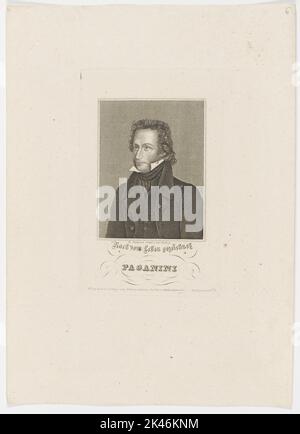 Ritratto dei Paganini Foto Stock