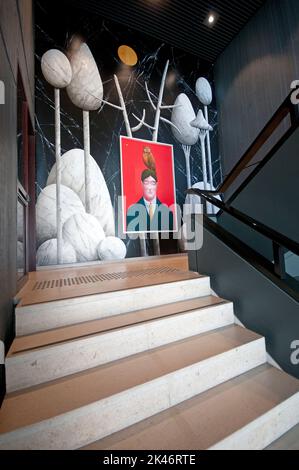 Museo Magritte di Bruxelles, in Belgio Foto Stock