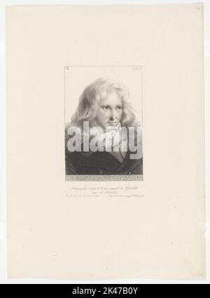 Ritratto del JH. Bernardin de S. Pierre Foto Stock