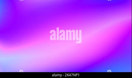 Sfondo sfocato astratto con sfumatura dal colore dell'eliotropo al viola elettrico. Motivo grafico con transizione di colore Foto Stock