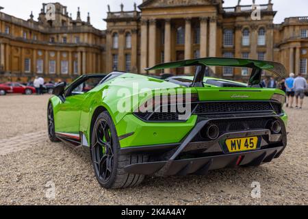 Lamborghini Huracan LP640-4 Spyder performante Foto Stock