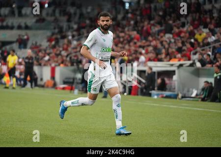 Curitiba, Brasile. 01st Ott 2022. Jadson durante l'Athletico x Juventude match per il Campeonato Brasileiro Série A, tenuto presso Estádio Joaquim Américo Guimarães a Curitiba, PR. Credit: Carlos Pereyra/FotoArena/Alamy Live News Foto Stock