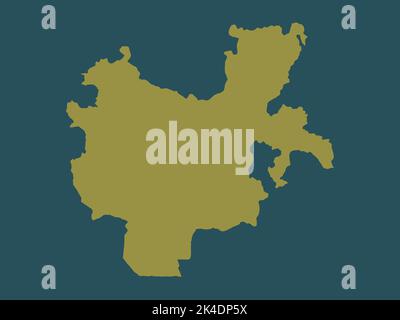 Nazionalità e popoli delle Nazioni del Sud, stato dell'Etiopia. Forma a tinta unita Foto Stock