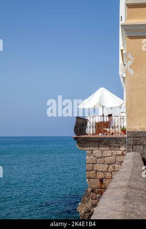 Villa balcone, Balcón del Mar, a Sitges - Spagna Foto Stock