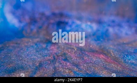 inchiostro miscela hobby artistico colorato astratto bakgrund Foto Stock