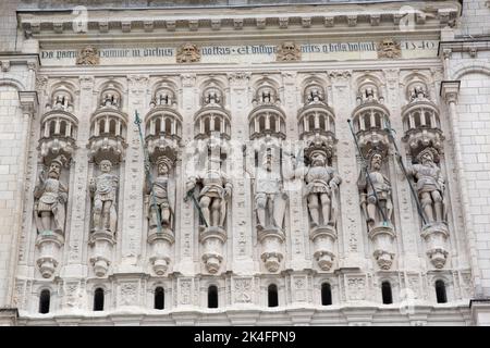 I compagni della Legione Theban Saint-Maurice Cattedrale, Angers Foto Stock