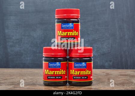 Vasetto di marmite provenienti dalla Nuova Zelanda Foto Stock