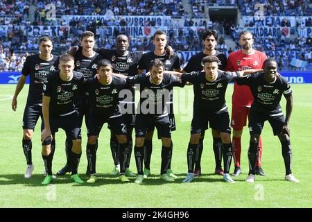 Roma, Lazio. 02nd Ott 2022. La formazione iniziale di Spezia durante la Serie A match tra SS Lazio e Spezia allo stadio Olimpico di Roma, 02nd ottobre 2022. (Foto di credito AllShotLive/SipaUsa) Credit: Sipa USA/Alamy Live News Foto Stock