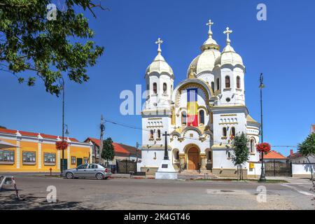 La Chiesa Ortodossa di Salonta, Bihor County, Romania Foto Stock
