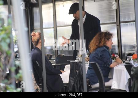 Roma, . 11th Feb, 2021. * NO WEB * * EXCLUSIVE SPECIAL FEE * Roma, Emma Stokolma con Angelo Madonia come coppia per ballare con le stelle che frequentano anche fuori dagli studi e dalle palestre dove provano per la trasmissione. Credit: Independent Photo Agency/Alamy Live News Foto Stock