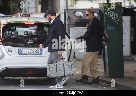 Roma, . 11th Feb, 2021. * NO WEB * * EXCLUSIVE SPECIAL FEE * Roma, Emma Stokolma con Angelo Madonia come coppia per ballare con le stelle che frequentano anche fuori dagli studi e dalle palestre dove provano per la trasmissione. Credit: Independent Photo Agency/Alamy Live News Foto Stock