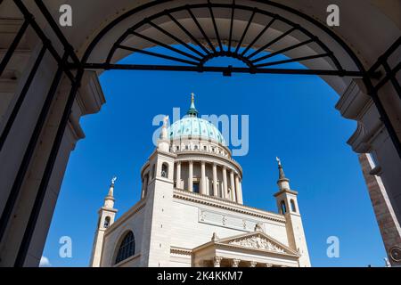 San Nikolai chiesa in Potsdam Foto Stock