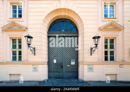 Fondazione Grande Orfanotrofio a Potsdam nel complesso edilizio dell'ex Grande Orfanotrofio militare a Potsdam Foto Stock