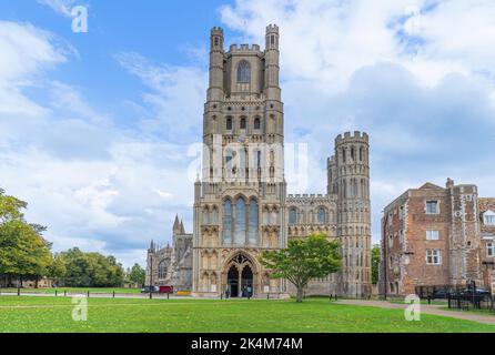 Cattedrale di Ely Cambridgeshire Foto Stock