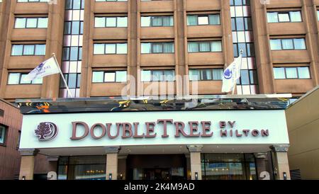 Doubletree by Hilton Glasgow Central Glasgow, Scotland, UK Foto Stock