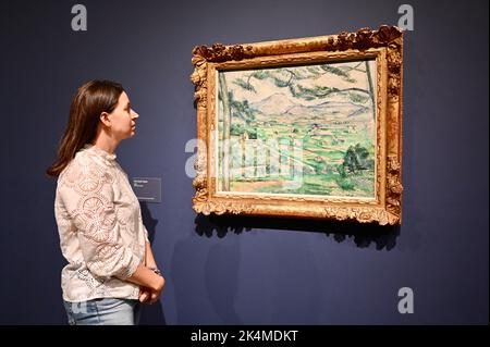 Londra, Regno Unito. Anteprima stampa della fiera EY: Cezanne. 5 ottobre 2022 - 12 marzo 2023. Tate Modern, Bankside. Foto Stock