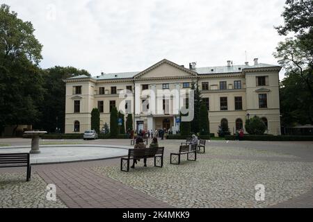 Palazzo della famiglia Doria Dernałowicz a Mińsk Mazowiecki, Voivodato Masoviano, Polonia Foto Stock