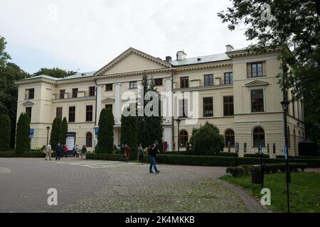 Palazzo della famiglia Doria Dernałowicz a Mińsk Mazowiecki, Voivodato Masoviano, Polonia Foto Stock