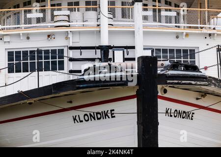 S. Klondike, sito storico nazionale del Canada; Whitehorse; Yukon Territories; Canada Foto Stock