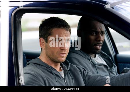 GERARD BUTLER, Idris Elba, ROCKNROLLA, 2008 Foto Stock