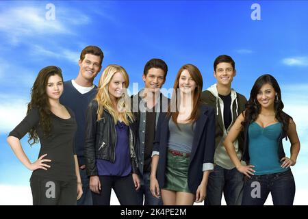 INDIA EISLEY, Greg Finley, MEGAN PARK, DAREN KAGASOFF, SHAILENE WOODLEY, KEN BAUMANN, FRANCIA RAISA, La vita segreta di adolescente americano, 2008 Foto Stock