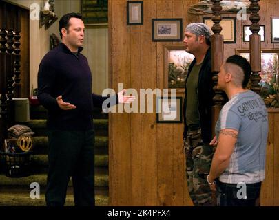 VINCE VAUGHN, TIM MCGRAW, Jon Favreau, Four Christmases, 2008 Foto Stock