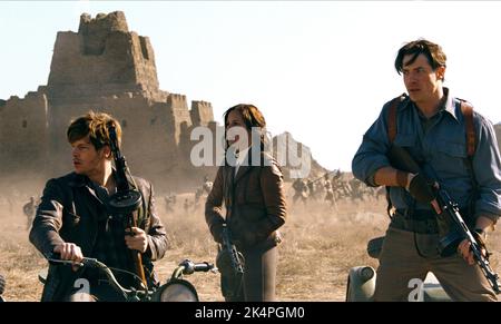 LUKE FORD, Maria Bello, Brendan Fraser, La mummia: la tomba del drago imperatore, 2008 Foto Stock