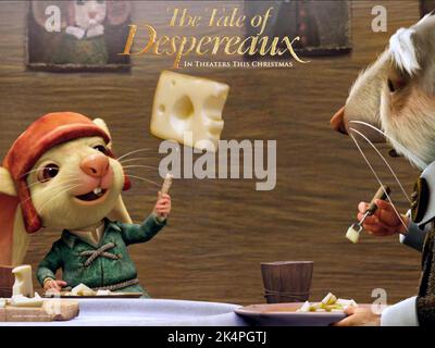 DESPEREAUX POSTER, IL RACCONTO DI DESPEREAUX, 2008 Foto Stock