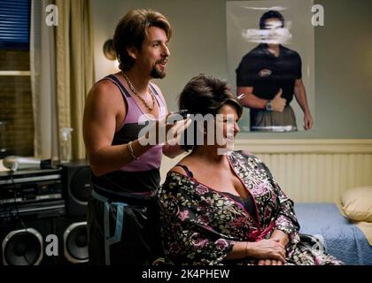 ADAM SANDLER, LAINIE KAZAN, non scompigliate con lo Zohan, 2008 Foto Stock