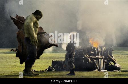 La carcassa, Tim Roth, l'Incredibile Hulk, 2008 Foto Stock