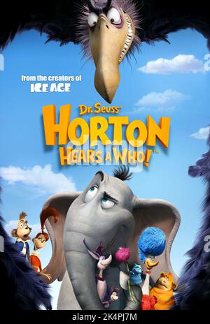 VLAD-I-KOFF, WHO-VILLE, O'MALLEY, HORTON, KANGAROO, MORTON, TOMMY, POSTER, HORTON HEARS A WHO!, 2008 Foto Stock