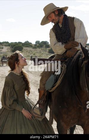 LINDA CARDELLINI, STEVE ZAHN, COMANCHE MOON, 2008 Foto Stock