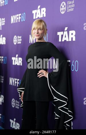 New York, NY, Stati Uniti. 3rd Ott 2022. Cate Blanchett agli arrivi per il 60th° Festival di New York Presentazione di TAR, Alice Tully Hall al Lincoln Center, New York, NY 3 ottobre 2022. Credit: Kristin Callahan/Everett Collection/Alamy Live News Foto Stock