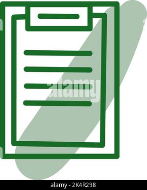 Risultati corona, illustrazione, vettore su sfondo bianco. Illustrazione Vettoriale
