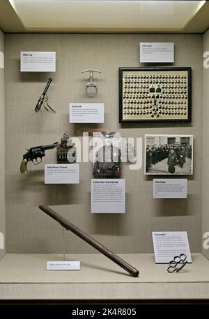 The Mob Museum, Downtown District, Las Vegas, Nevada, Stati Uniti d'America Foto Stock