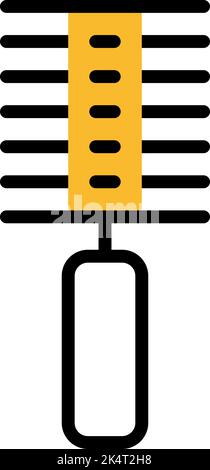 Spa Comb, illustrazione, vettore su sfondo bianco. Illustrazione Vettoriale