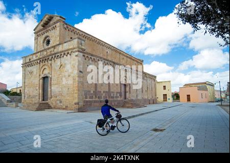 Cattedrale di Santa Maria di Tratalias,, Sulcis Iglesiente, Carbonia Iglesias, Sardegna, Italia Foto Stock