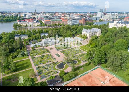 Il Giardino Botanico dell'Università di Helsinki è un'istituzione subordinata al Museo finlandese di Storia Naturale dell'Università di Helsinki, whic Foto Stock